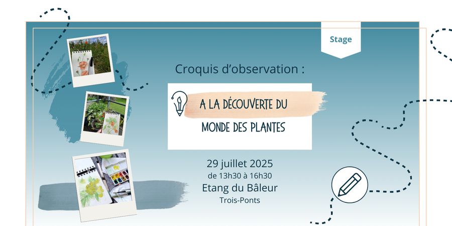 image - Stage croquis d'observation | A la découverte du monde des plantes