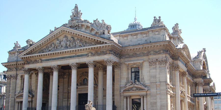 image - La Bourse de Bruxelles, bienvenue au temple du dieu Hermès