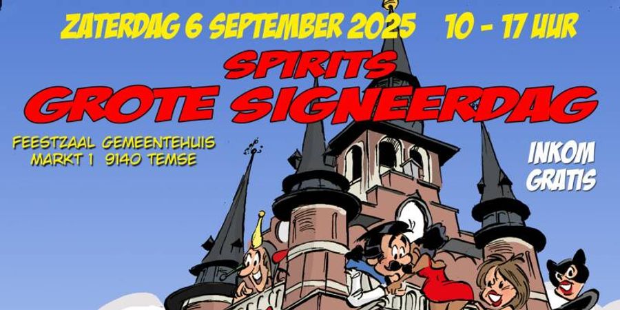 image - Spirits Derde Grote Signeerdag