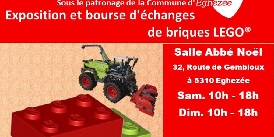 image - Exposition et bourse d'échanges de briques LEGO