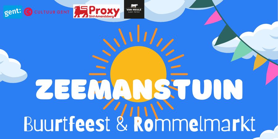 image - Zeemanstuin Buurtfeest en Rommelmarkt