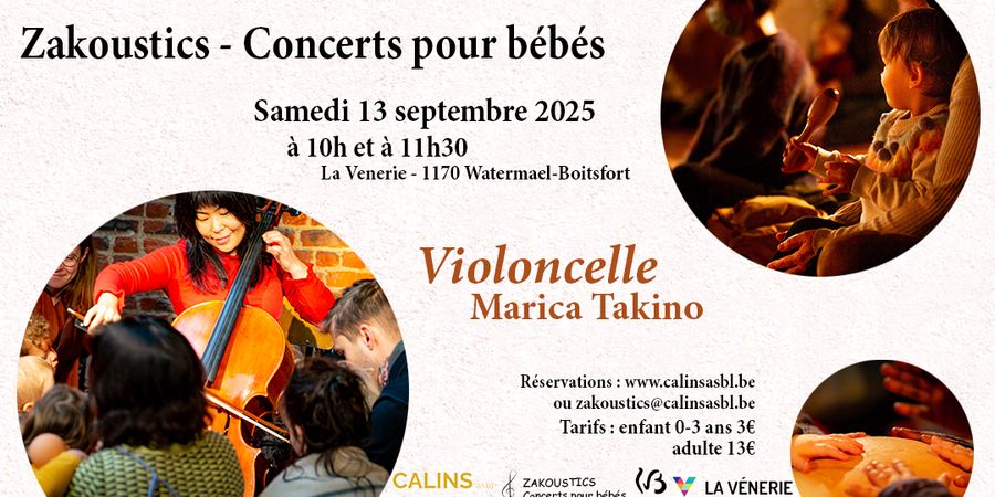 image - Zakoustics - Concerts pour bébés 0-3 ans - Violoncelle