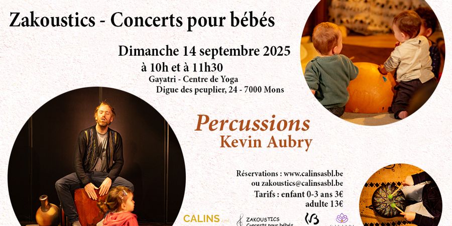 image - Concert pour bébés - Percussions