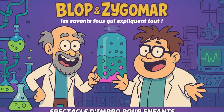 image - Impro Jeune Public : Blop & Zygomar