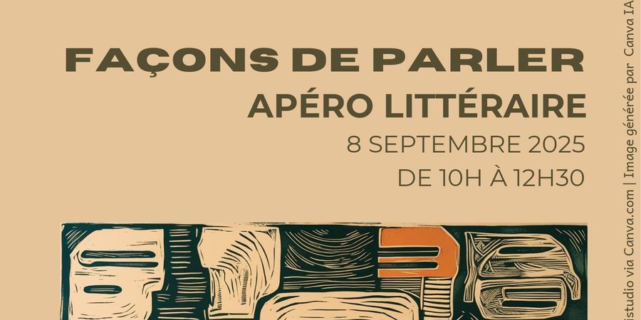 image - Apéro littéraire : 
