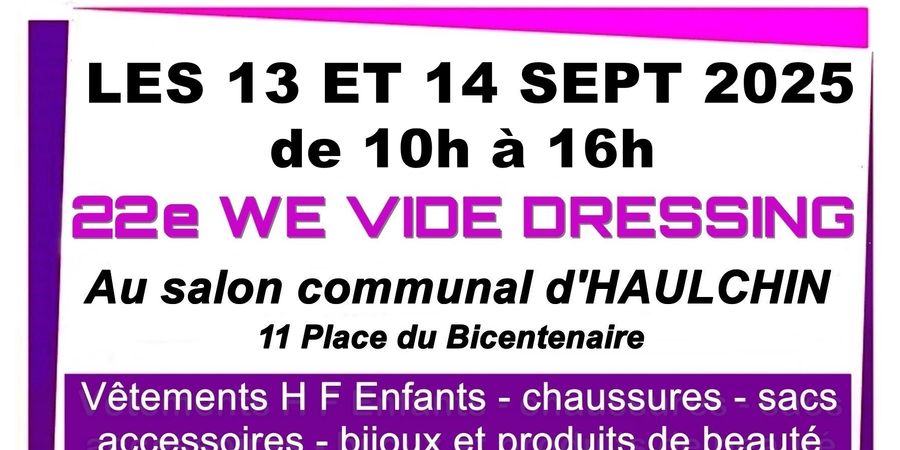 image - 22eme We Vide Dressing d'Haulchin