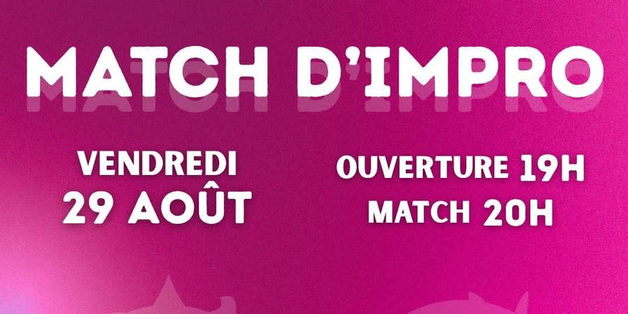 image - Rencontre d'impro Les Joies Sauvages VS Les Baudets'rieres 