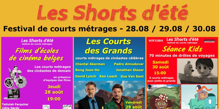 image - Les Shorts d'été - Festival de courts métrages