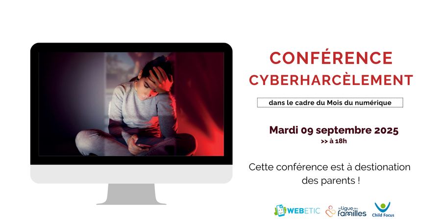 image - Conférence Webetic : Protéger nos enfants du cyberharcèlement