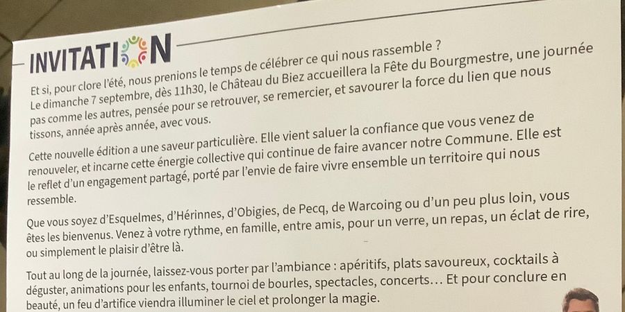 image - Fête du bourgmestre