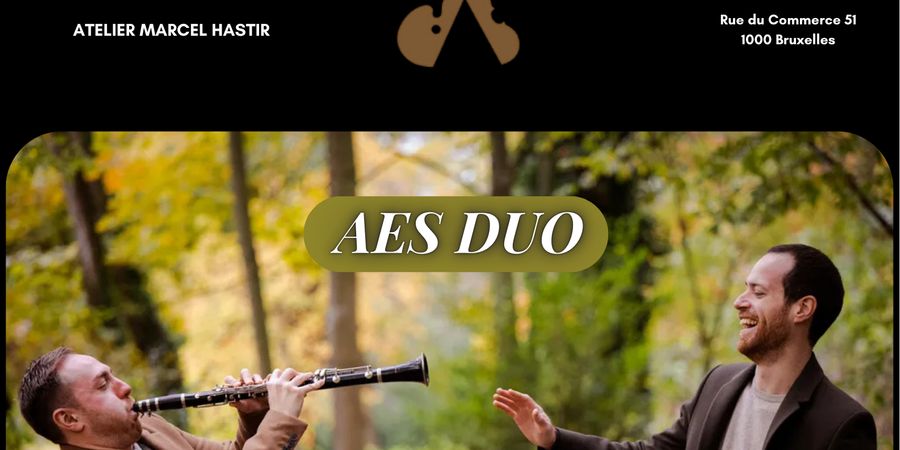 image - AES DUO – Emanuele Mammarella, clarinette & Marco Mantovani, piano : oeuvres de Schumann, A. Berg, M