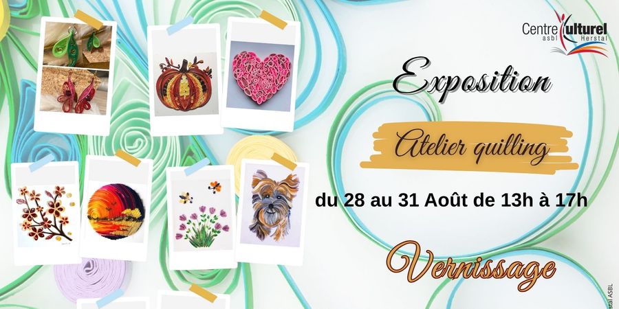 image - Exposition atelier Quilling