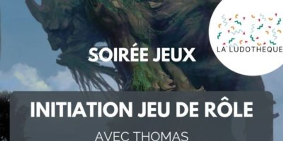 image - Soirée découverte - Initiation au jeu de rôle