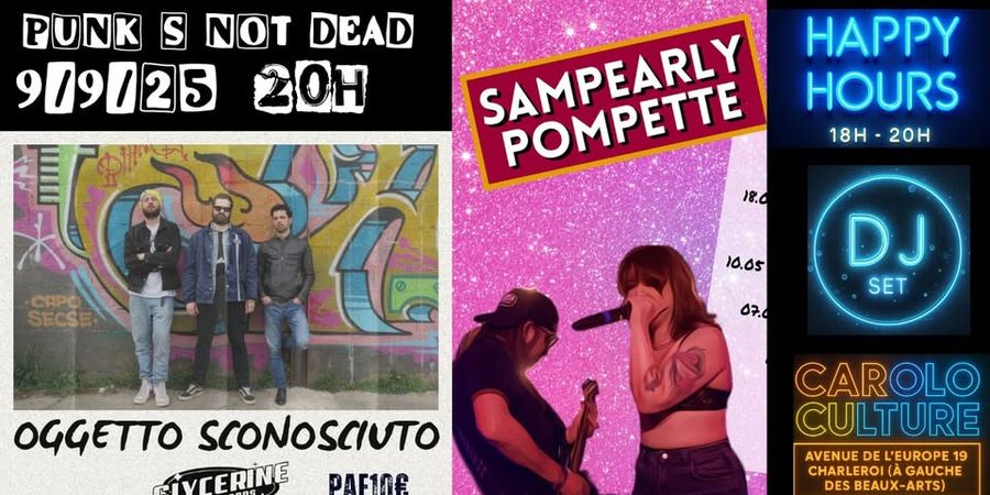 image - Punk's not dead : Oggetto sconosciuto (ITALIA) & SamPearlyPompette