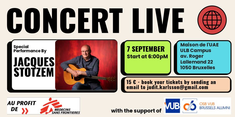 image - Jacques Stotzem en concert LIVE