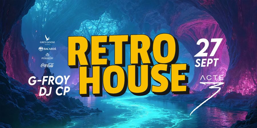 image - RETRO HOUSE w/ G-FROY & CP