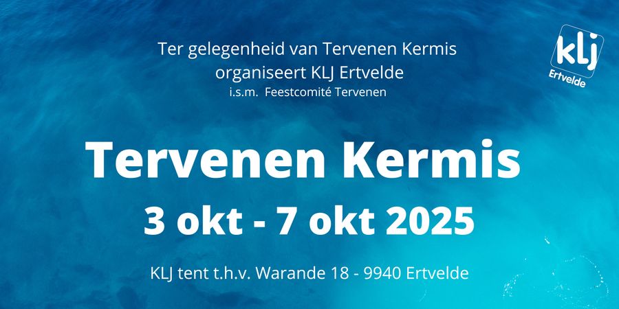 image - Tervenen Kermis 2025 - KLJ Ertvelde