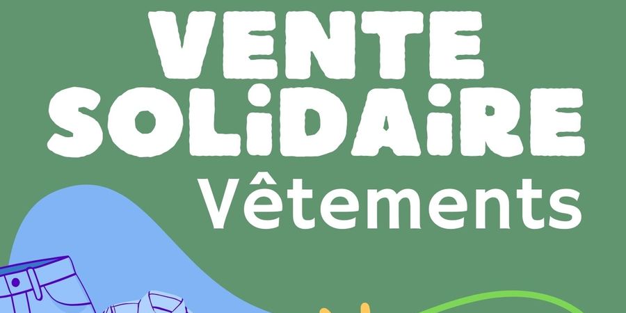 image - Vente de vêtements solidaire