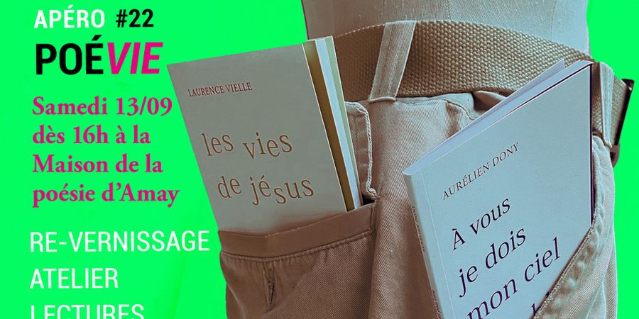 image - Apéro poéVIE #22 - Lancement de la collection poche des éditions Abrapalabra 