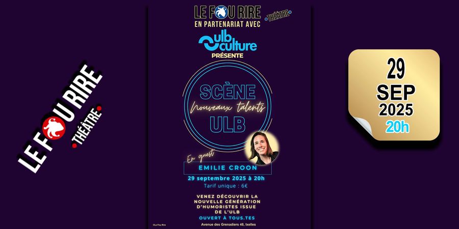 image - SCENE NOUVEAUX TALENTS ULB