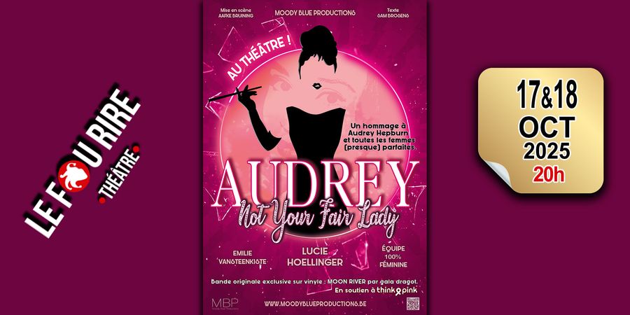 image - AUDREY : NOT YOUR FAIR LADY