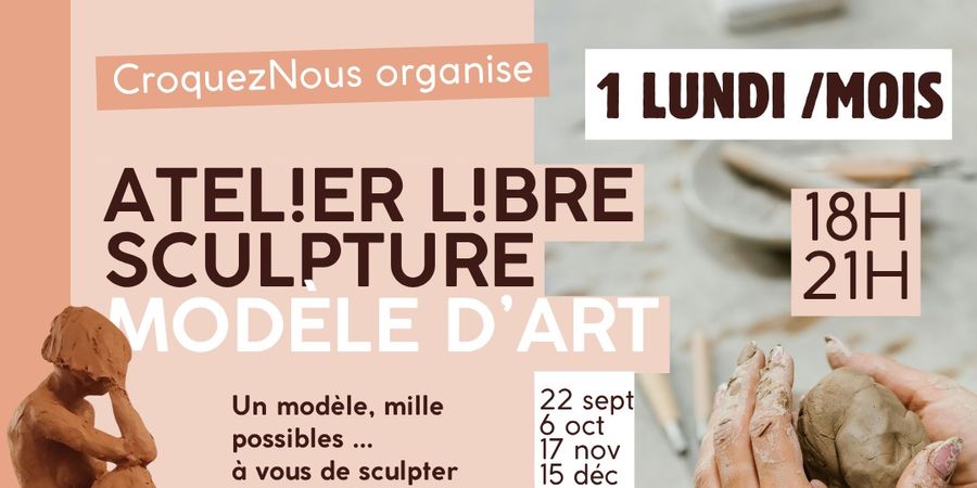 image - Atelier de sculpture d'après modèle d'art