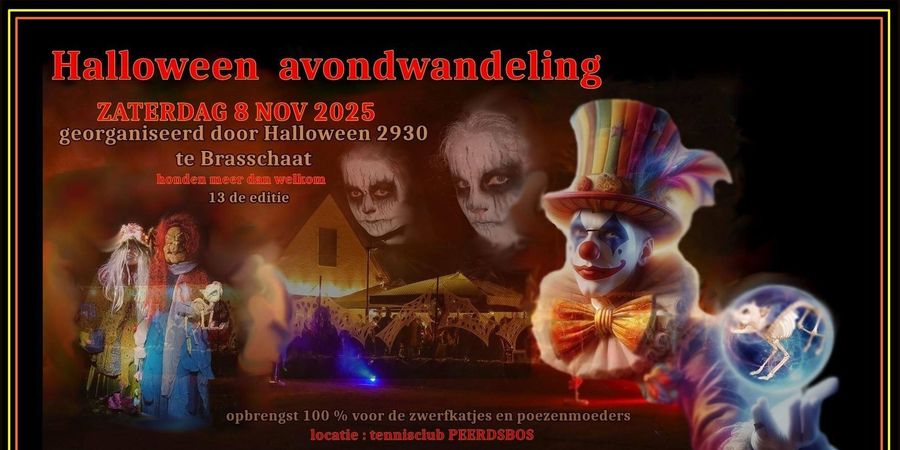 image - Halloweenwandeling 2025 Brasschaat