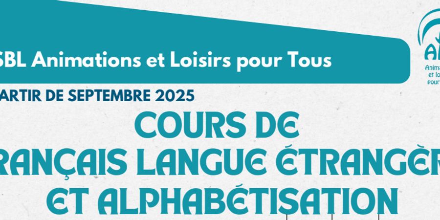 image - Cours de Français Langue Etrangère (FLE) et Alphabétisation 