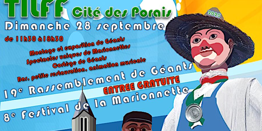 image - 19ème Rassemblement de Géants et 8ème Festival de la Marionnette.