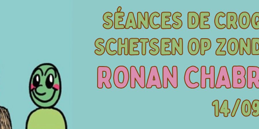 image - Schetsen op zondag met Ronan Chabrat