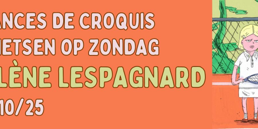 image - Schetsen op zondag met Hélène Lespagnard