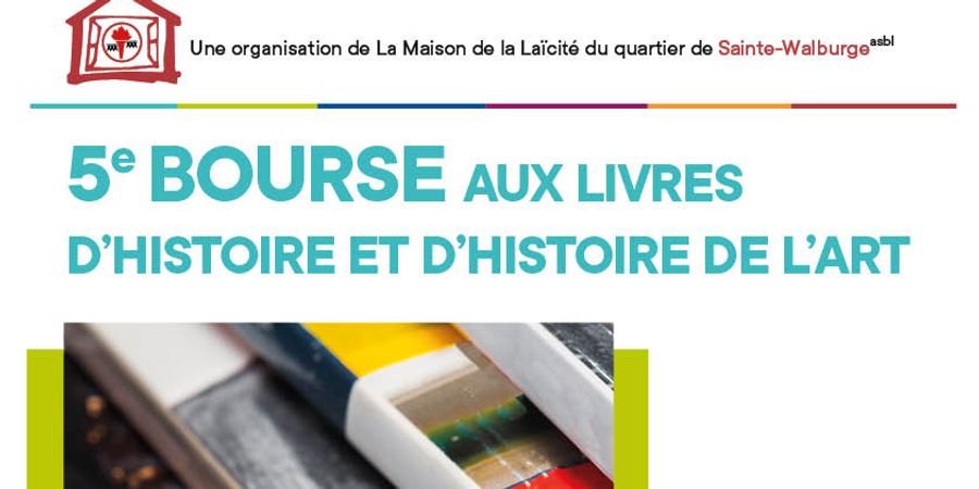 image - Cinquième bourse aux Livres d’Histoire et d’Histoire de l’art