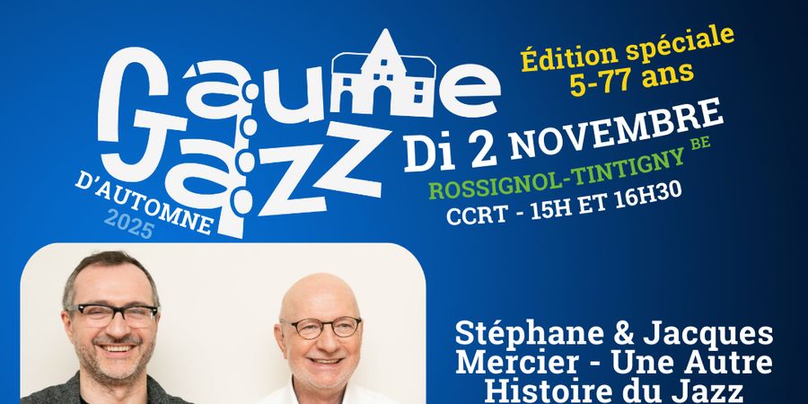 image - Deux spectacles musicaux au Gaume Jazz d'Automne 2025