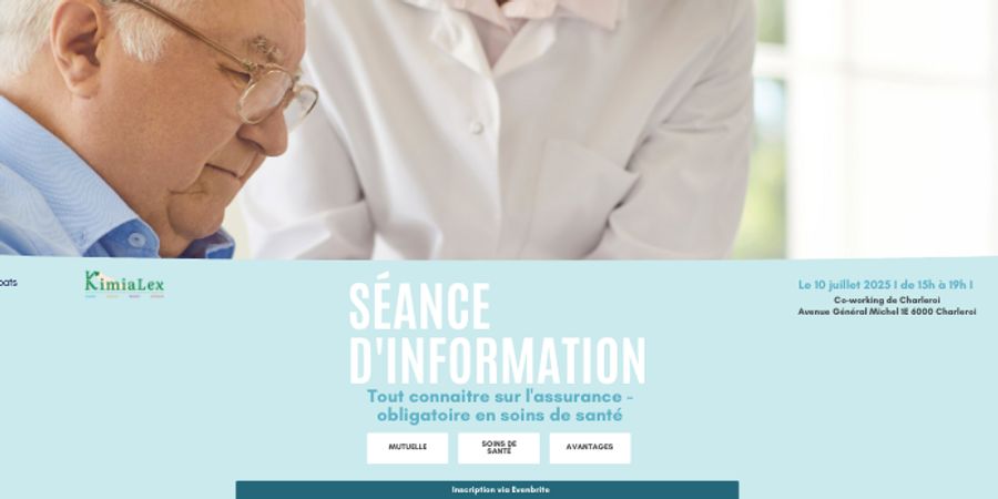image - Séance d'information sur l'assurance obligatoire en soins de santé
