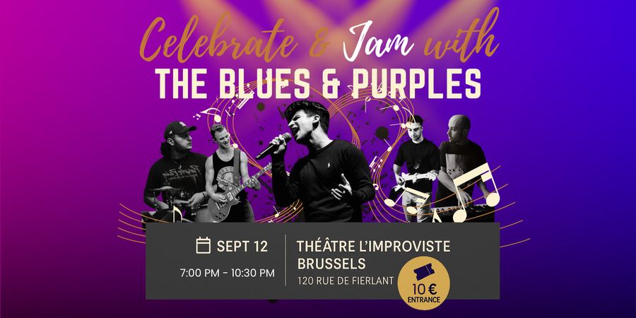 image - Vier en jam met The Blues & Purples