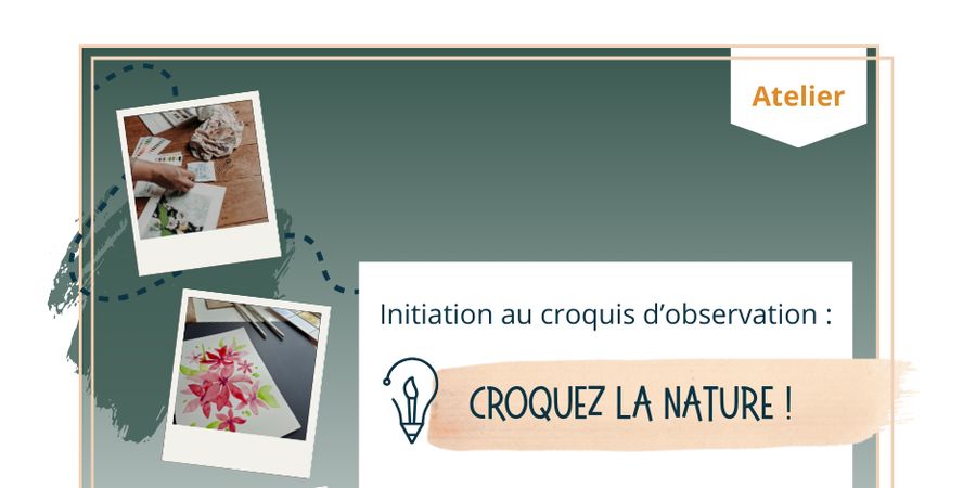 image - Atelier « Croquez la nature ! » Initiation au croquis d’observation