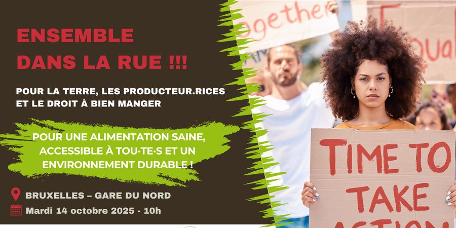 image - Ensemble le 14 octobre : pour une alimentation locale, solidaire et juste