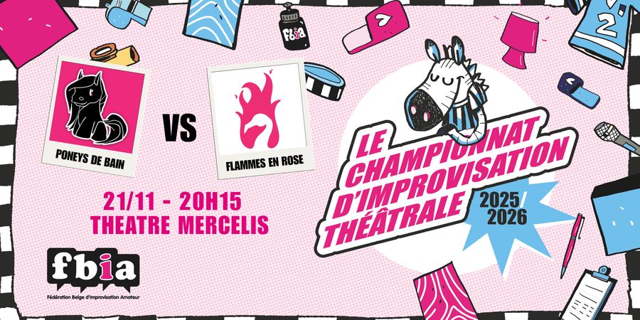 image - FBIA * CHAMPIONNAT 2025-2026 * PONEYS DE BAIN & FLAMMES EN ROSE
