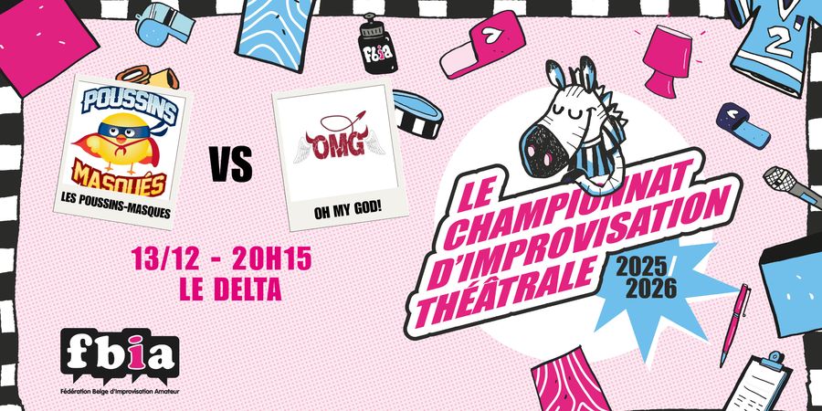 image - FBIA * CHAMPIONNAT 2025-2026 * POUSSINS MASQUÉS & OH MY GOD!