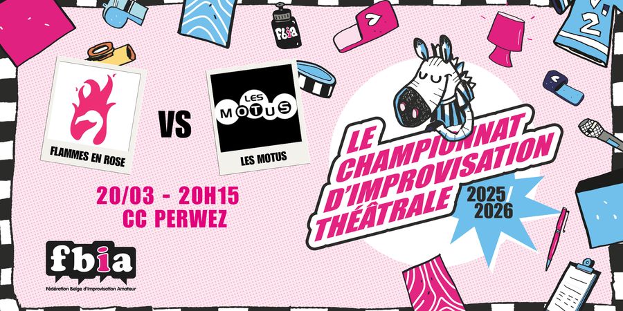 image - FBIA * CHAMPIONNAT 2025-2026 * FLAMMES EN ROSE & MOTUS