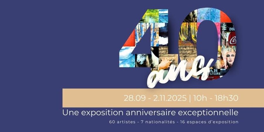 image - Ils sont 60 artistes peintres et sculpteur, ils présentent 300 oeuvres inédites.