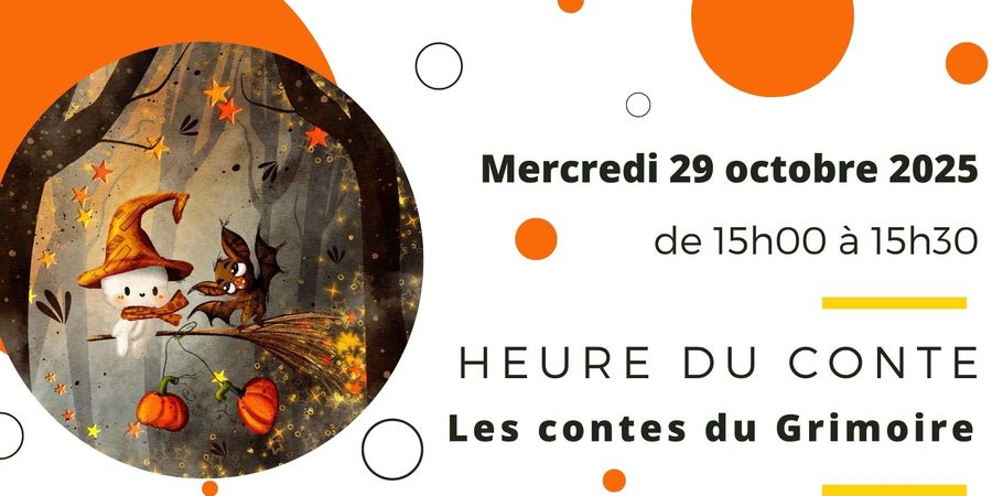 image - Heure du conte à la bibliothèque d'Athus | Les contes du grimoire