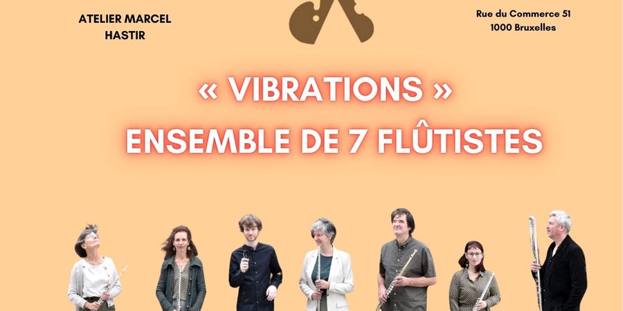 image - « Vibrations » – Ensemble de 7 flûtistes