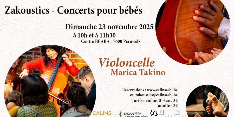 image - Concert pour bébés (0-3 ans) - Violoncelle