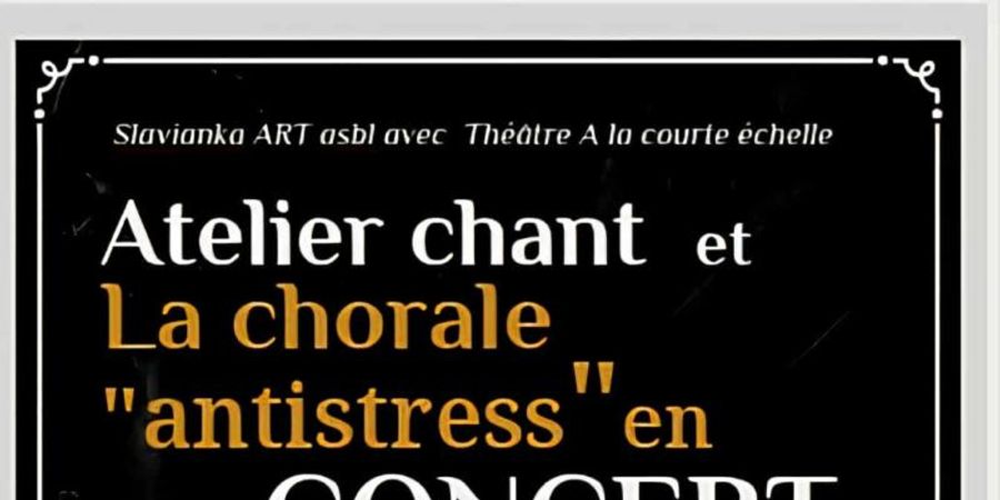 image - Concert de l'atelier chant et la chorale 