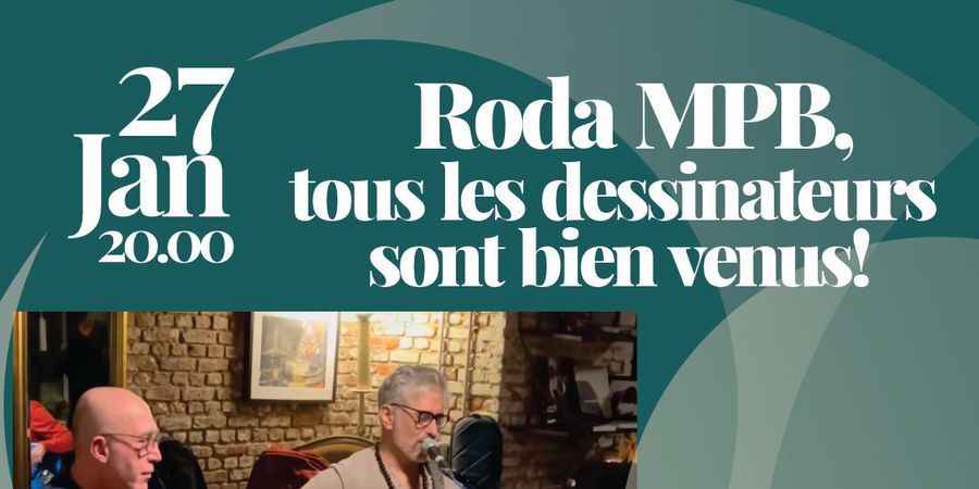 image - Roda de MPB, Tous les dessinateurs sont les biens venus