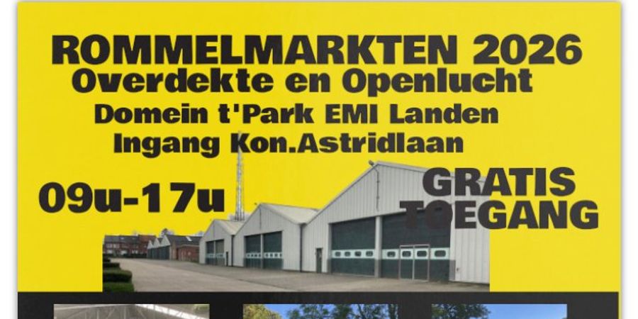 image - rommelmarkt EMI Domein t'park