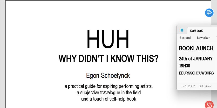 image - Egon Schoelynck Huh, why didn't I know this?
