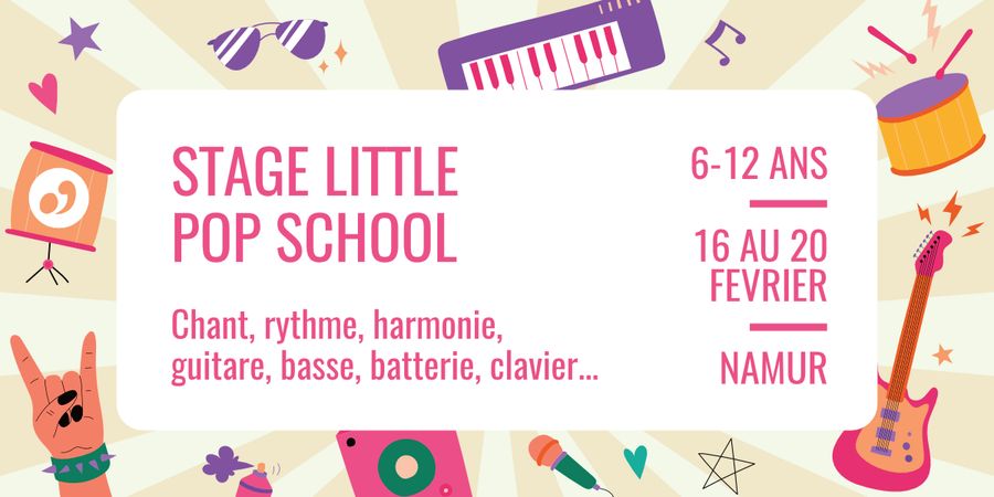 image - Stage musical, let's rock!