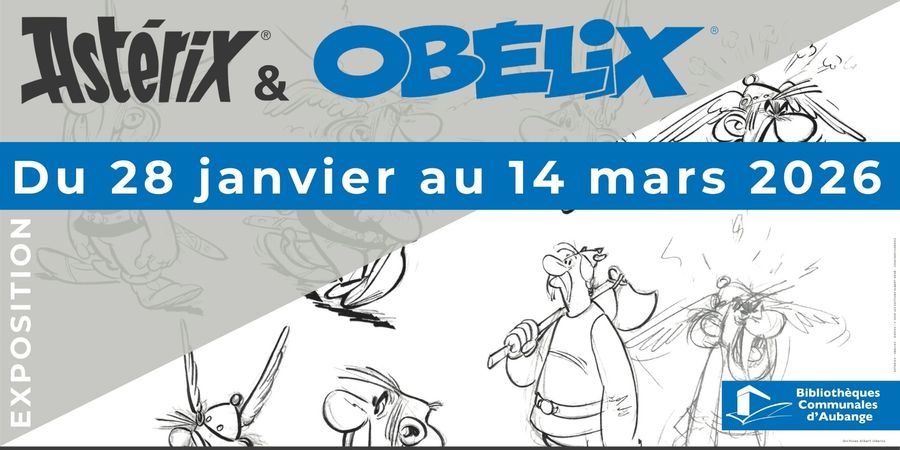 image - Exposition à la bibliothèque d'Athus | Astérix et Obélix : l'irréductible exposition